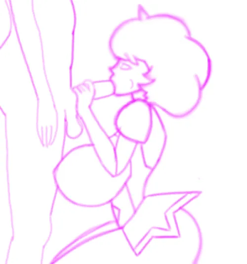 Pink Diamond WIP artist: ejckoart