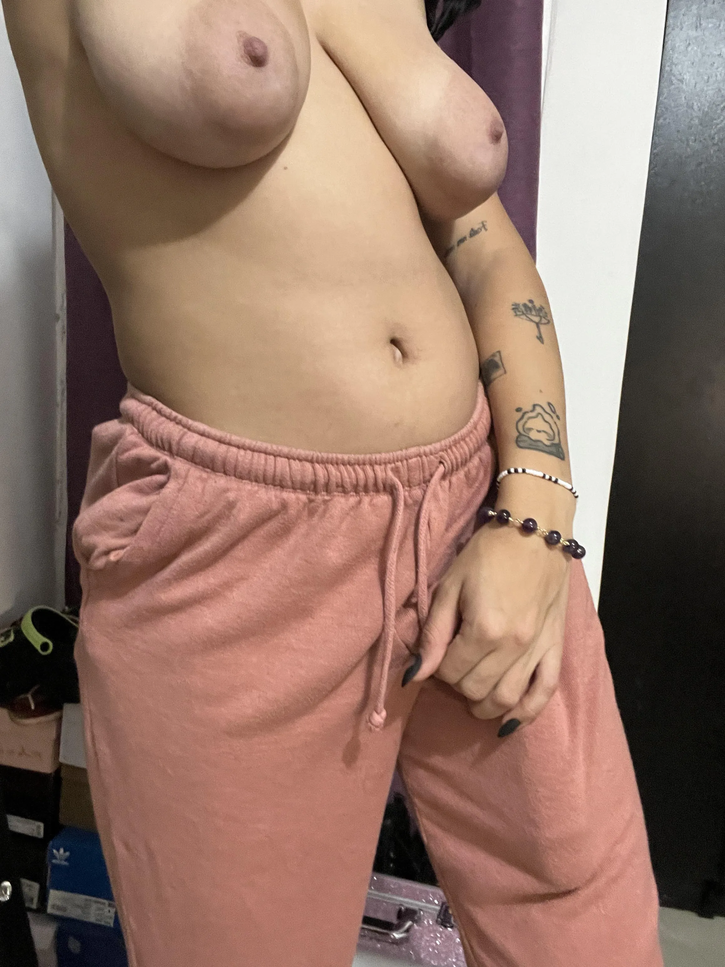 Pull down my pants and take this strap-on in your mouth