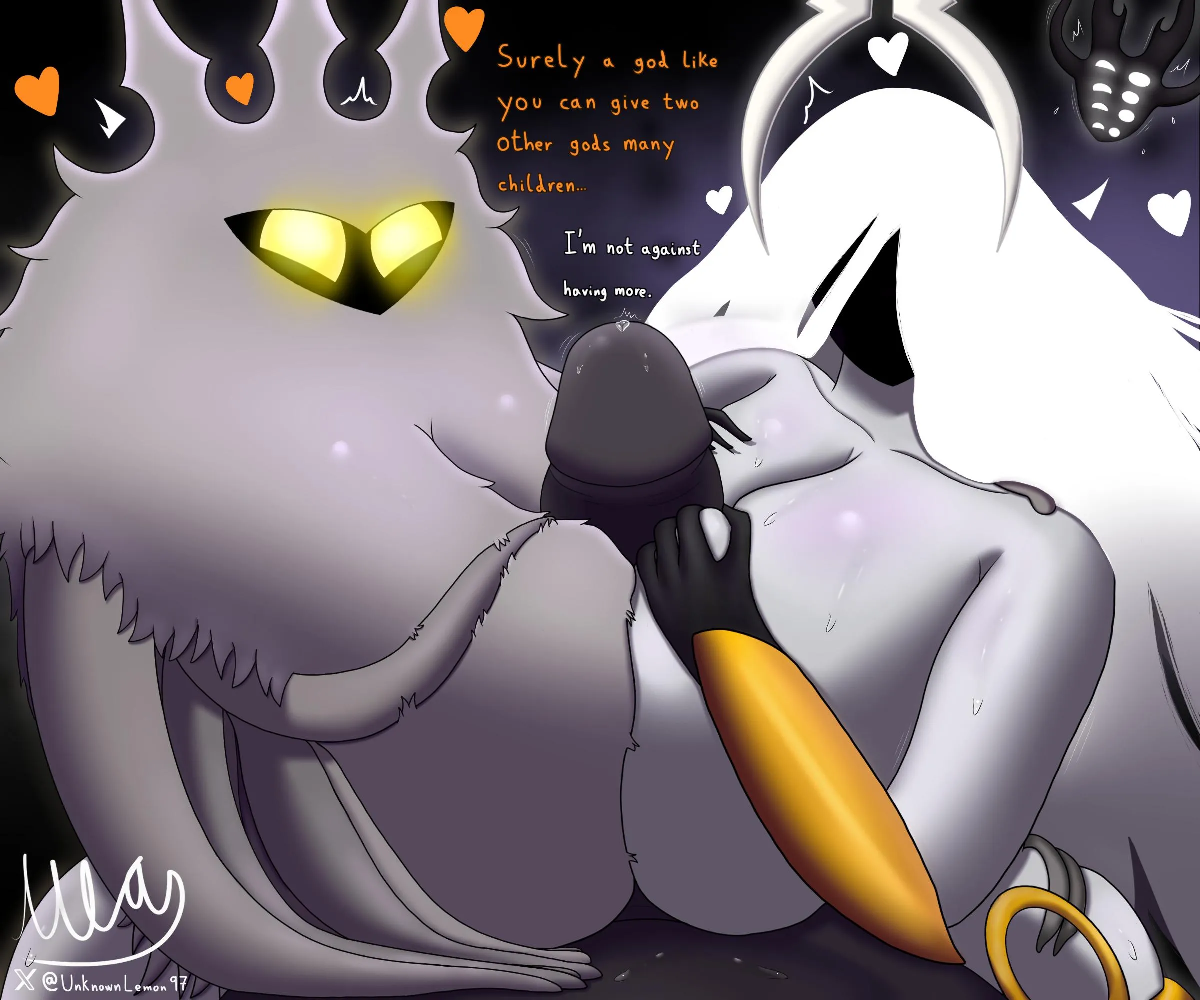 Radiance and Grand Mommy Silk (Me ~ UnknownLemon)