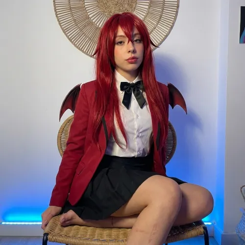 Rias Gremory cosplay from Highschool DxD (Gracie Miller)