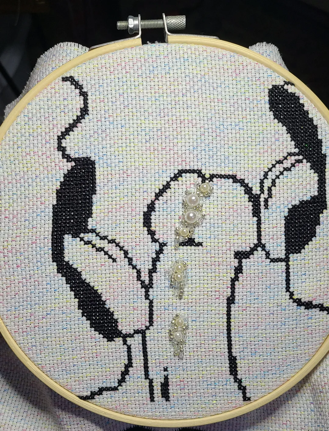So I cross-stitched a dick this week...
