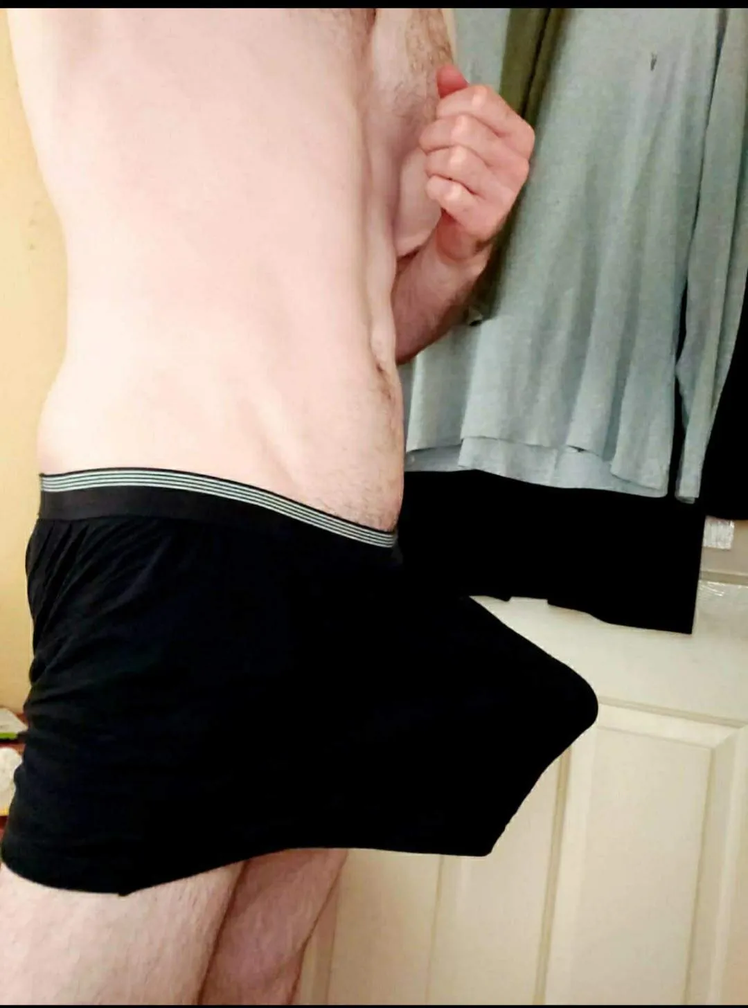 The boxers dropped to the floor after this photo 📸 [M]