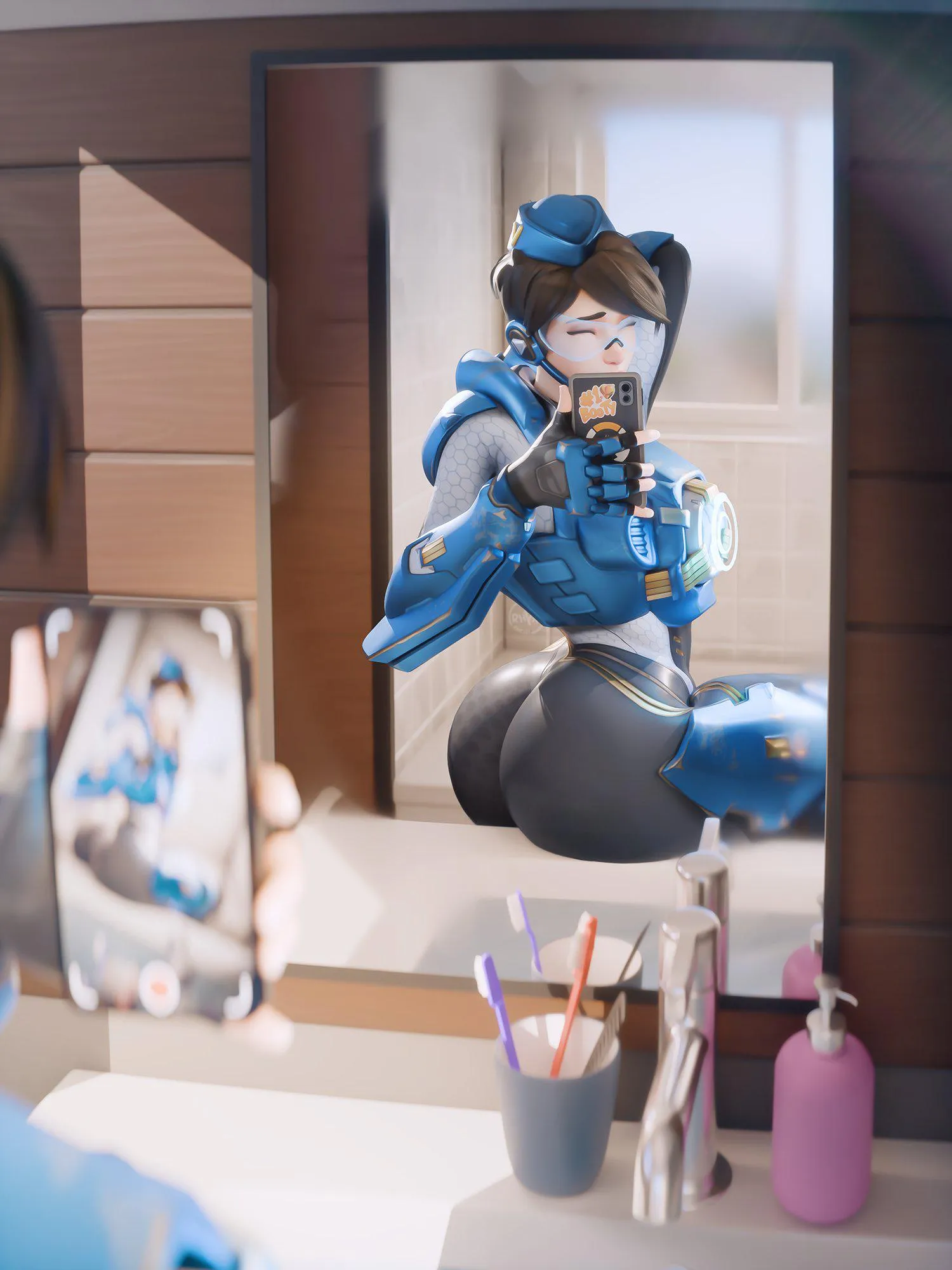 Tracer Dump Truck Selfie (Rhyw)