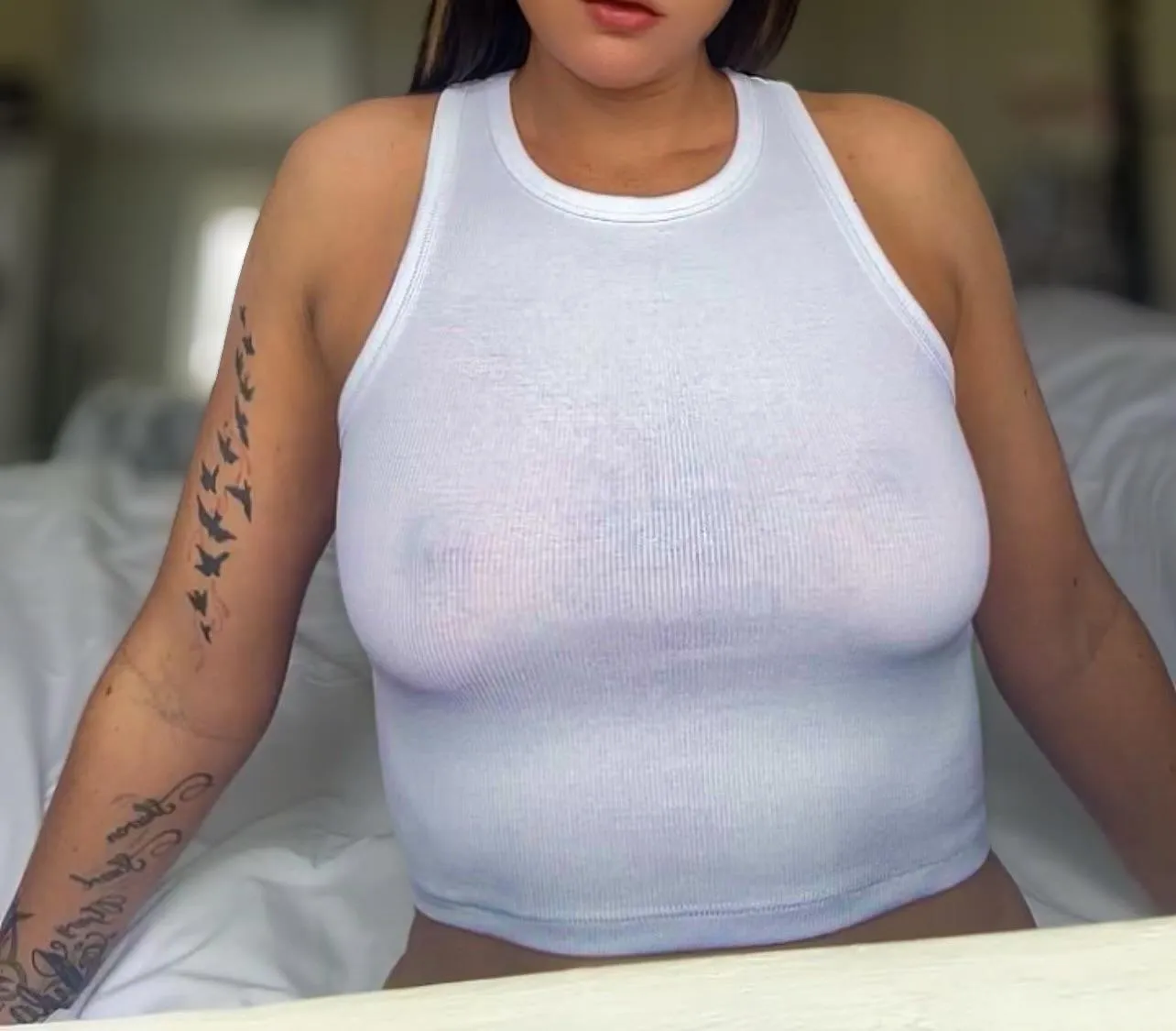 Was it the tattoos you noticed first?