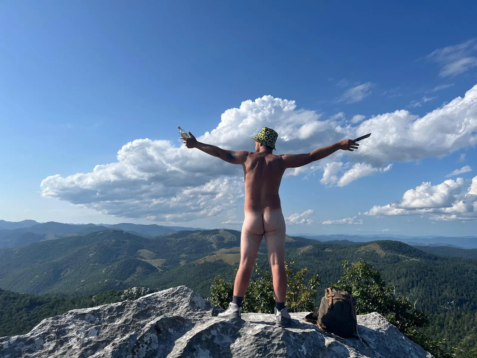 Wild tan lines in Croatia