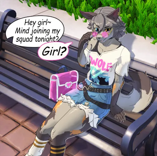 Wolfie skin but based. (weird_cooper) [M]