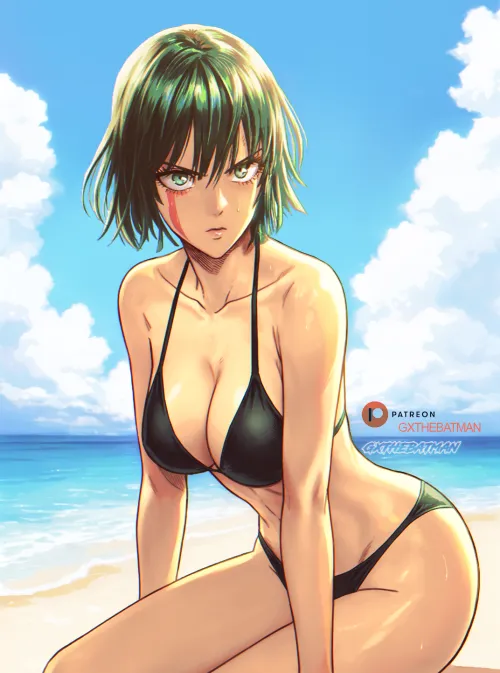 Fubuki at the Beach [One Punch Man]
