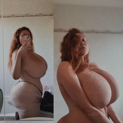 [OC] massive saggy tits