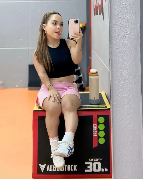 Petite girl energy