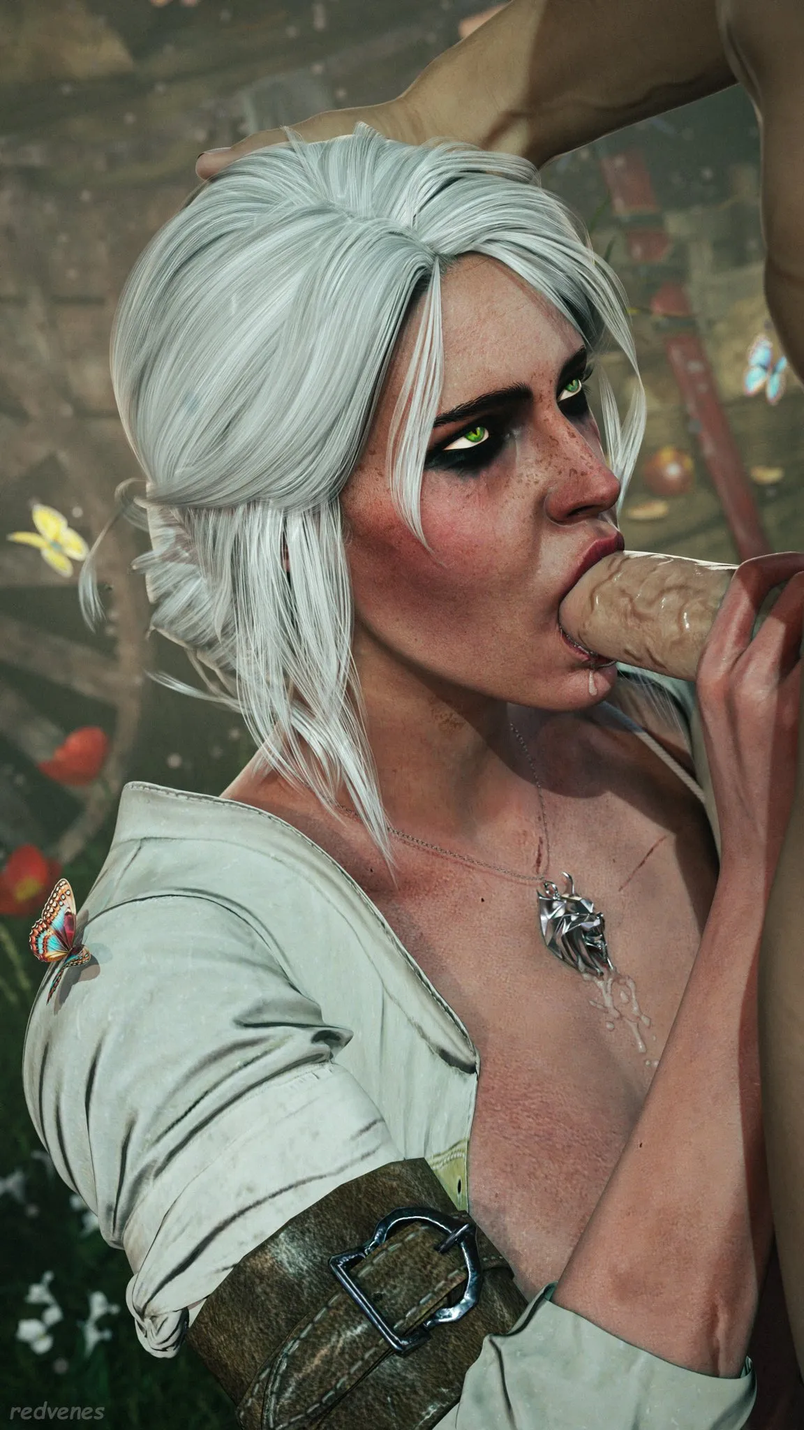 Ciri sucking dick (redvenes)
