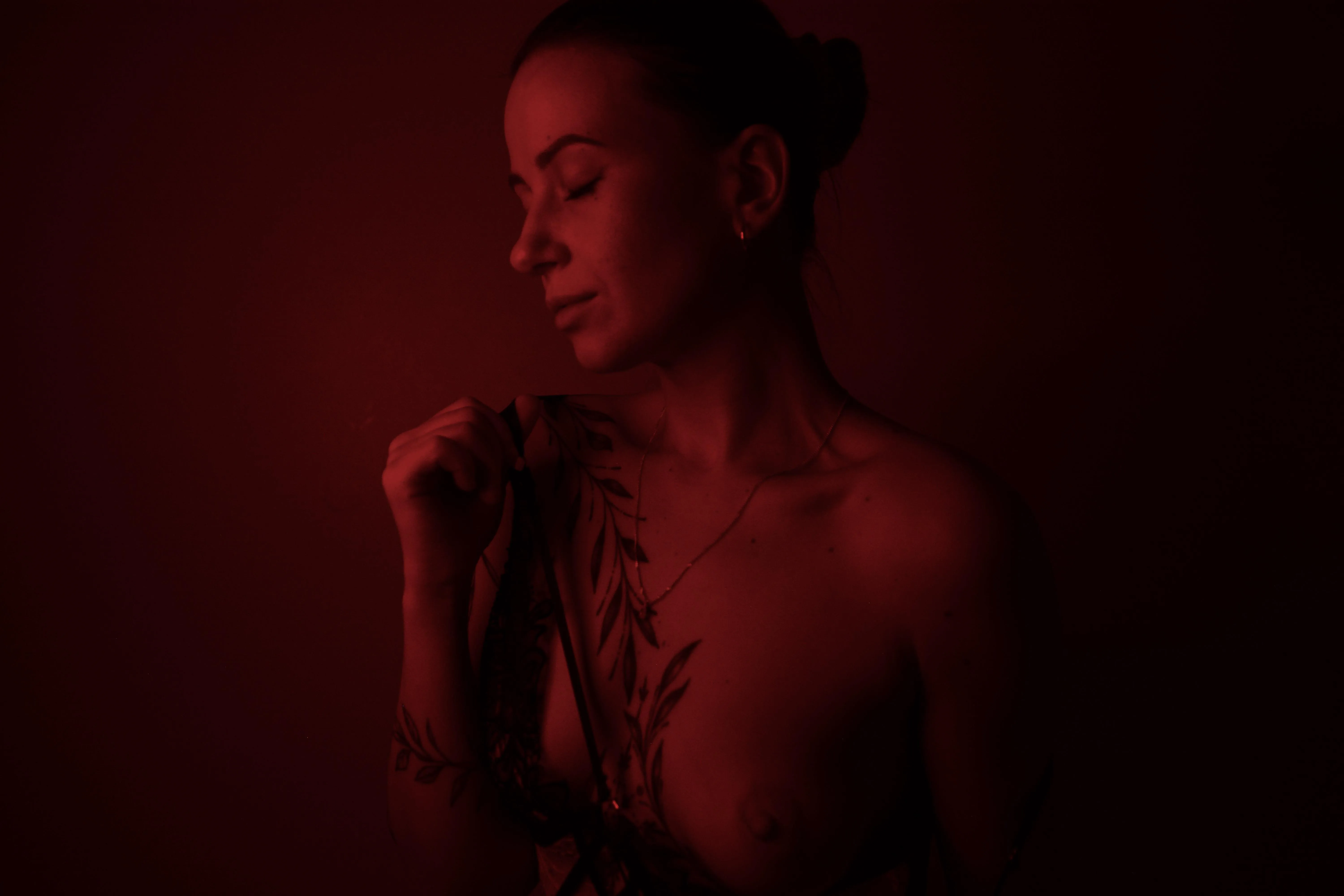 Seeing red.
