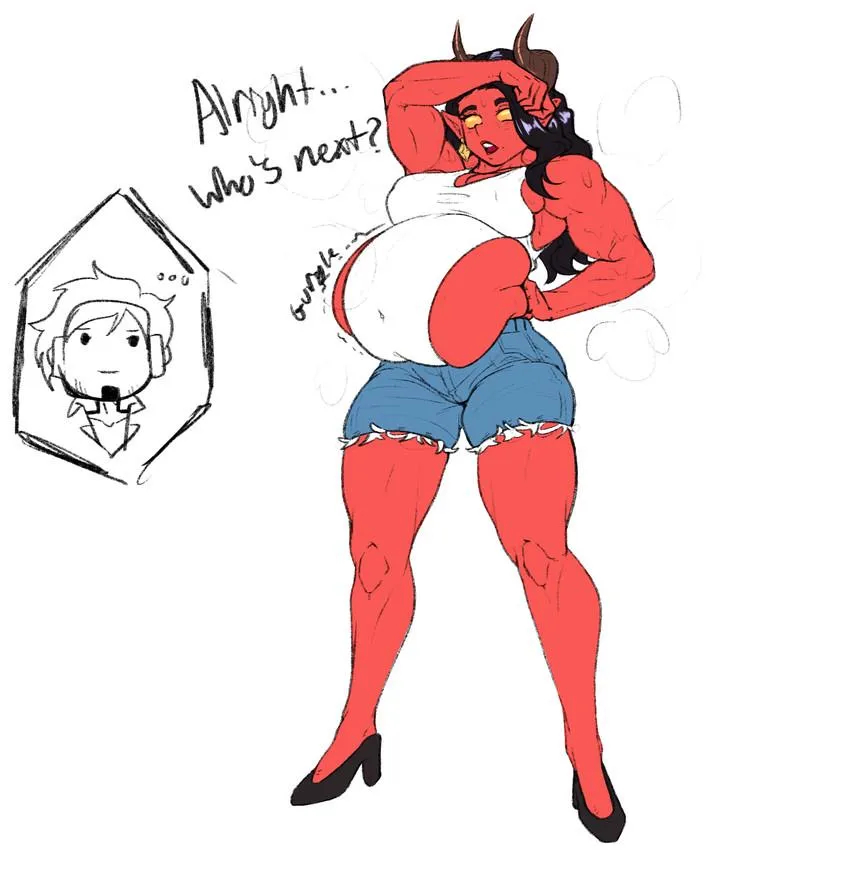 {image} Belly jail by Eoh {female pred} {oral}