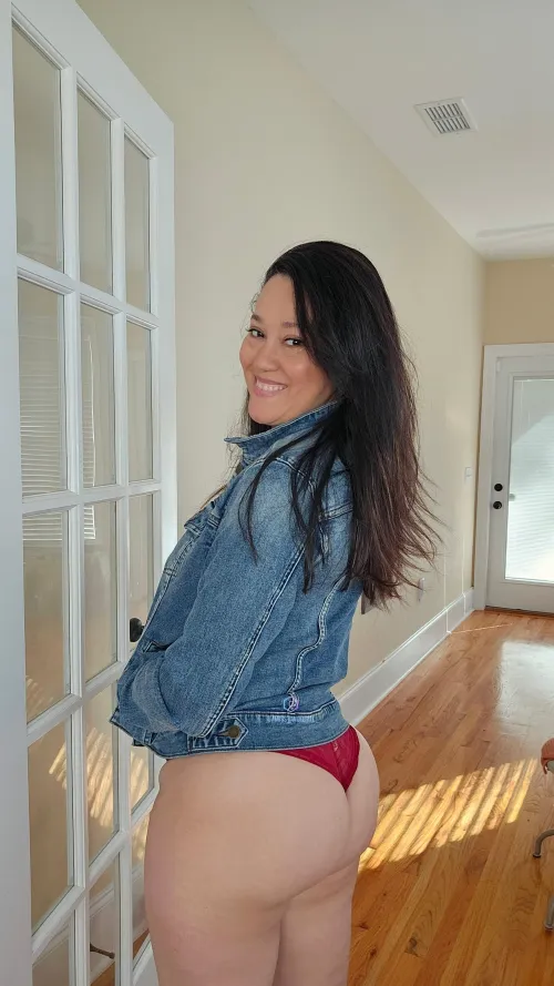 Panties started out as full coverage but my ass had other plans