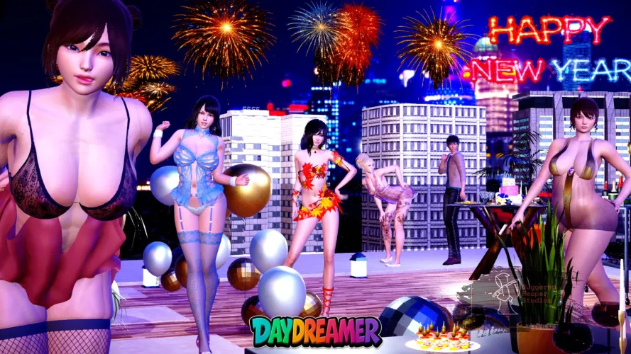 Wishing you all a very Happy and Prosperous New Year!! [DAYDREAMER]