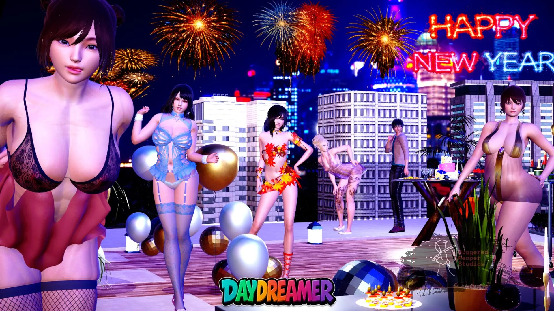 Wishing you all a very Happy and Prosperous New Year!! [DAYDREAMER]