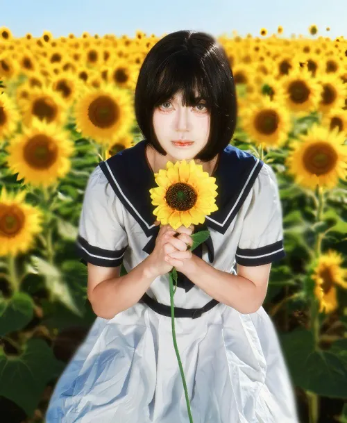 Blue Reflection Ray, Blue Reflection Tie/帝 Second Light and Sun | Uta Komagawa cosplay. 🌻