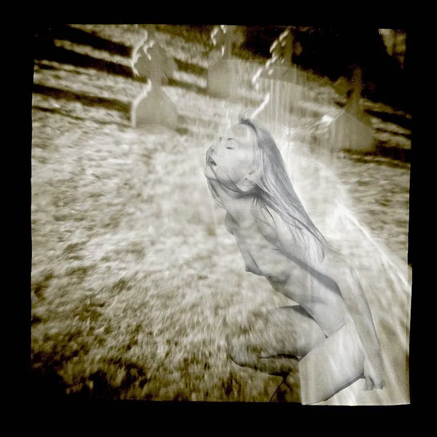 Bw film shoot grave yard