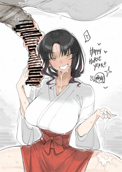 Happy Year of the Horse 🎉 (ohkohaku)