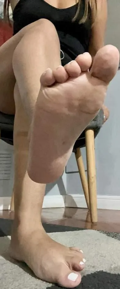 Enjoy the view from under my feet. Where you belong