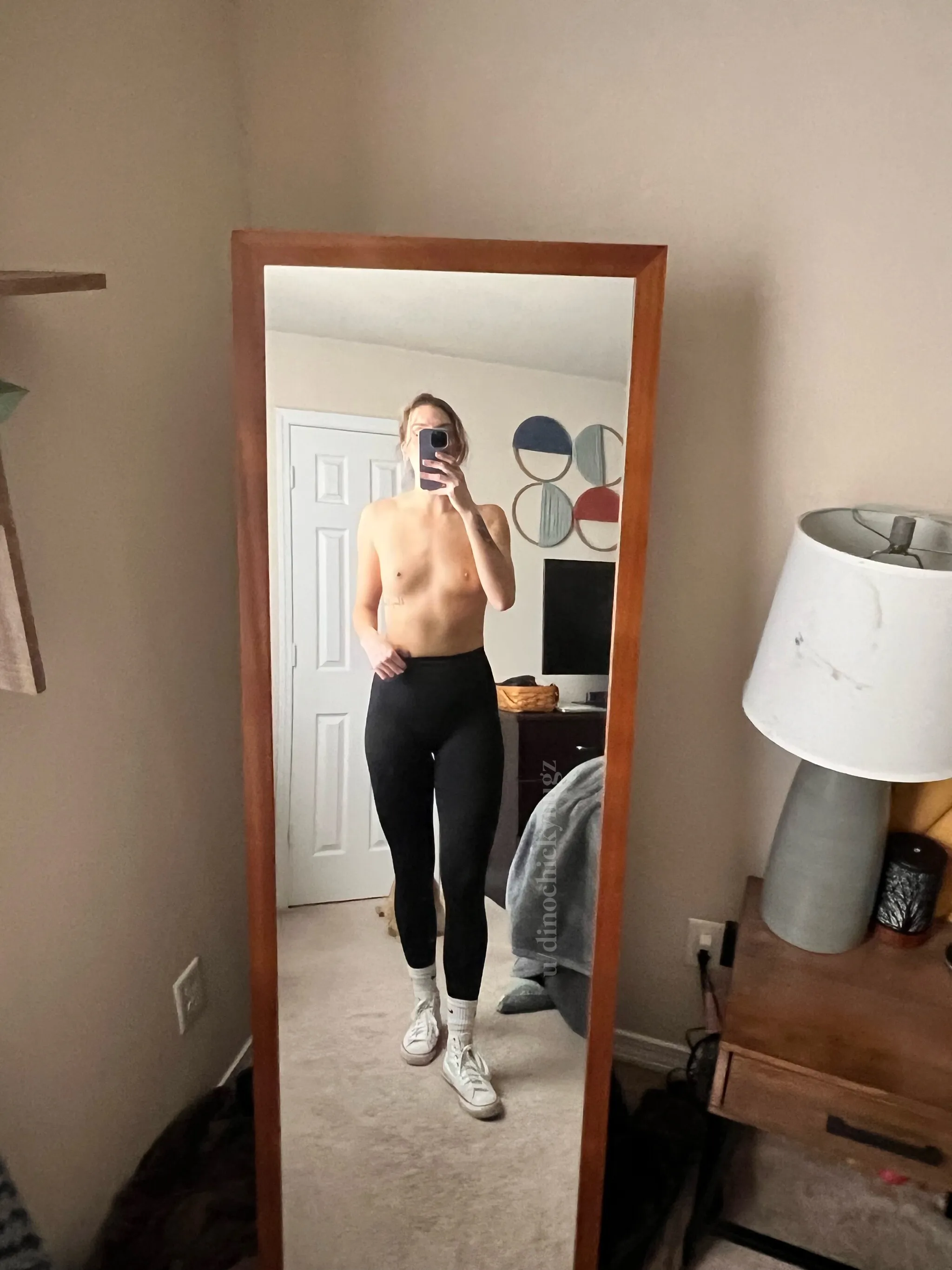 even a tall pale princess has to workout