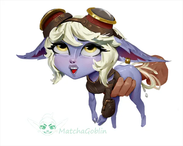 Filling up Tristana (by me, MatchaGoblin)