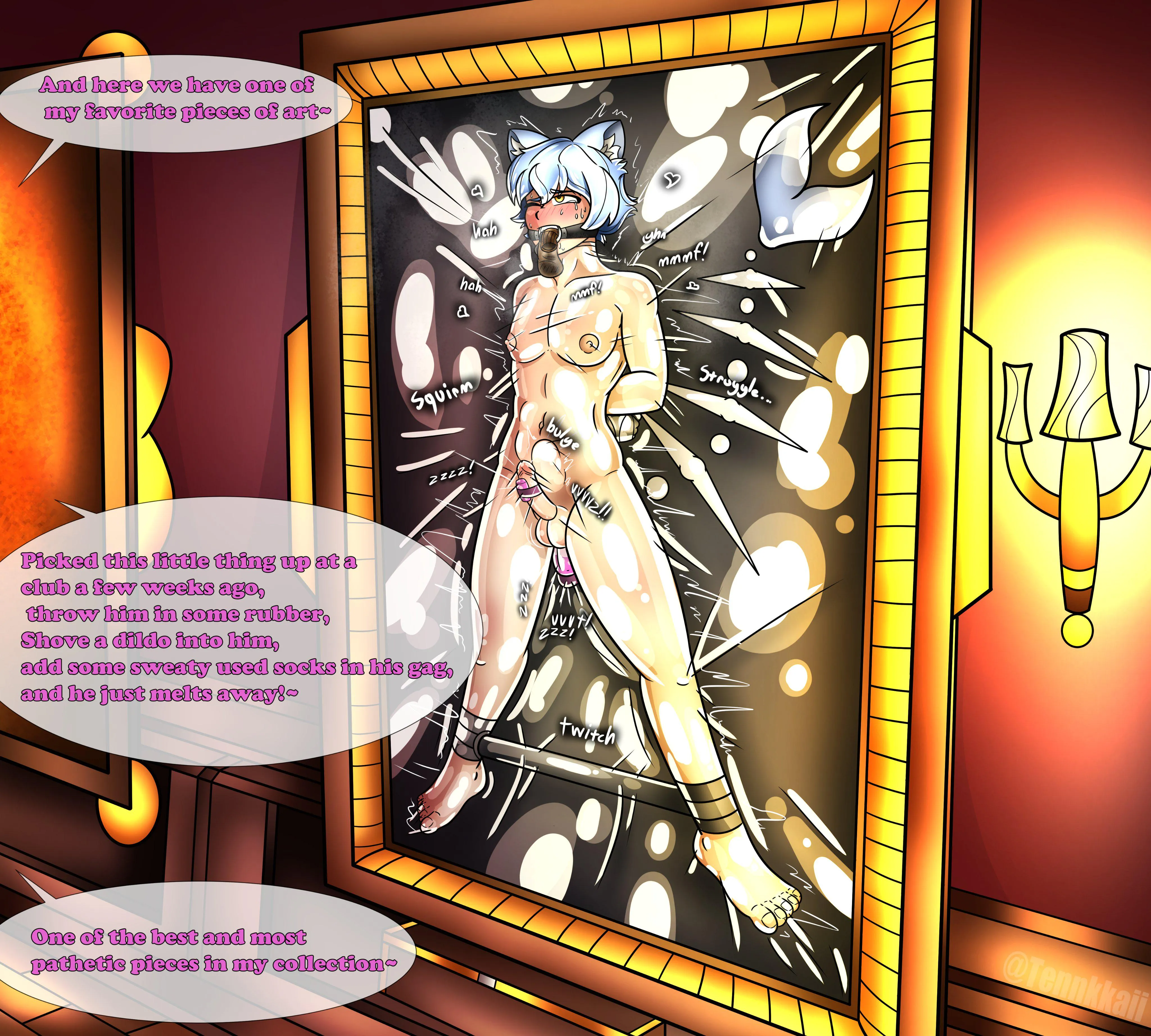 How we cat bois wanna be stored <3