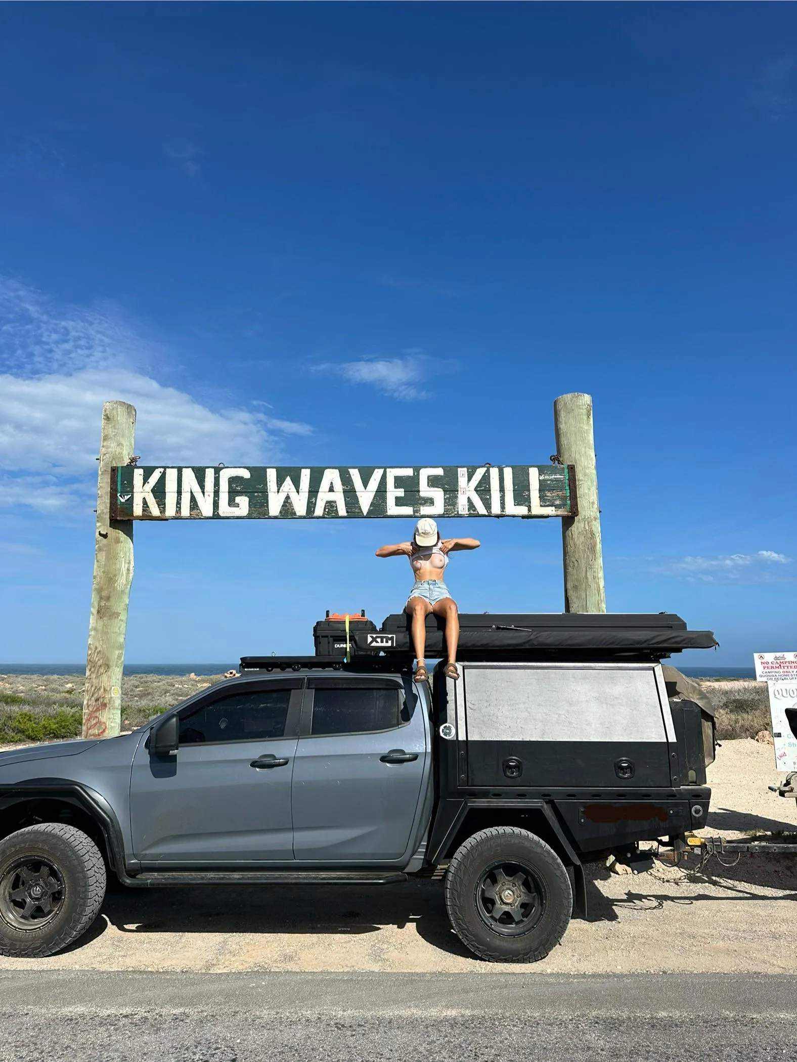 How’s the view from down there? It’s great from up here 😜