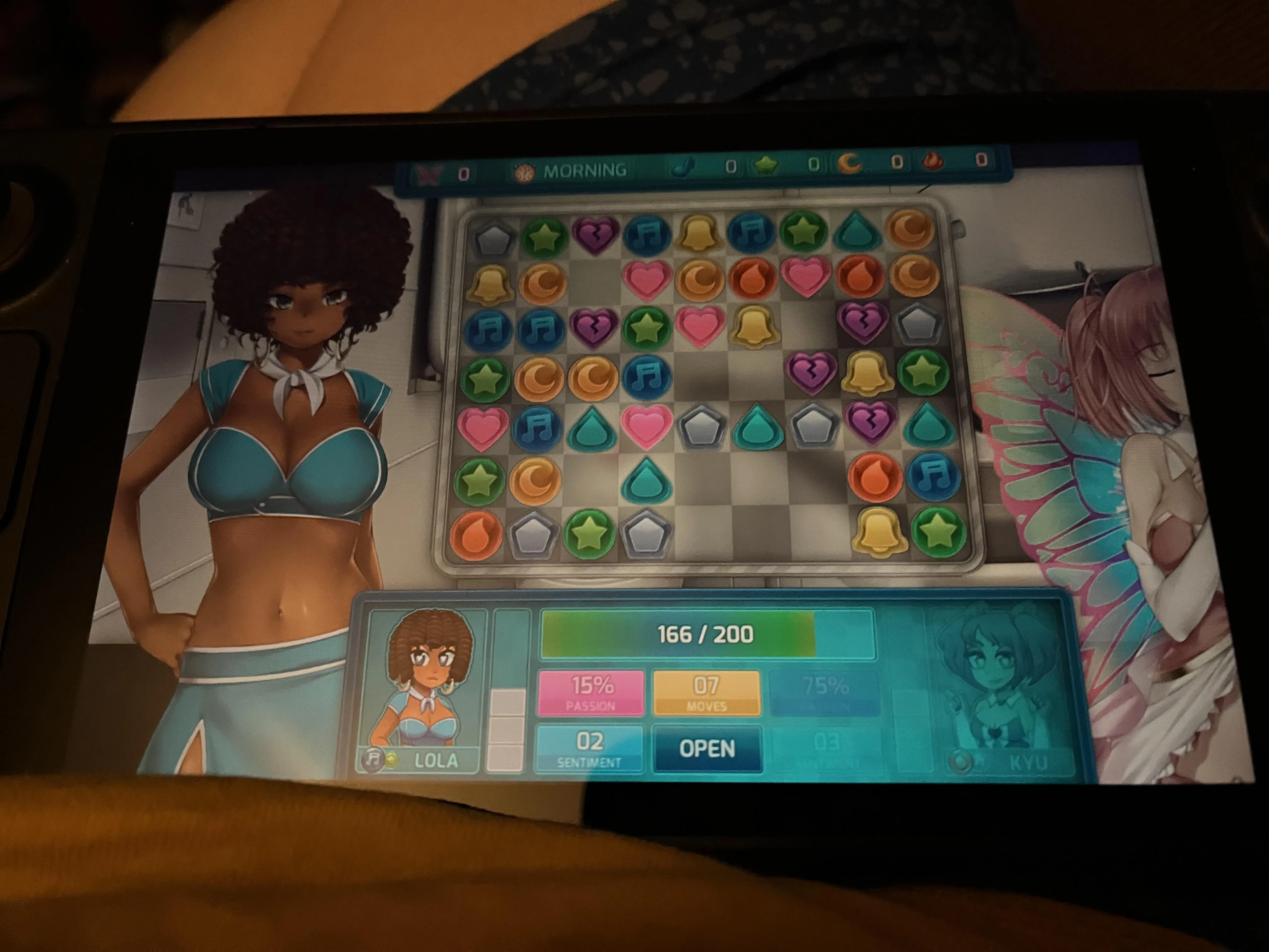 Huniepop Games on the Steam deck