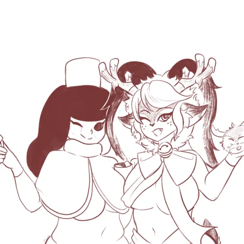 Poppy and Hot Cocoa for the Holiday Season