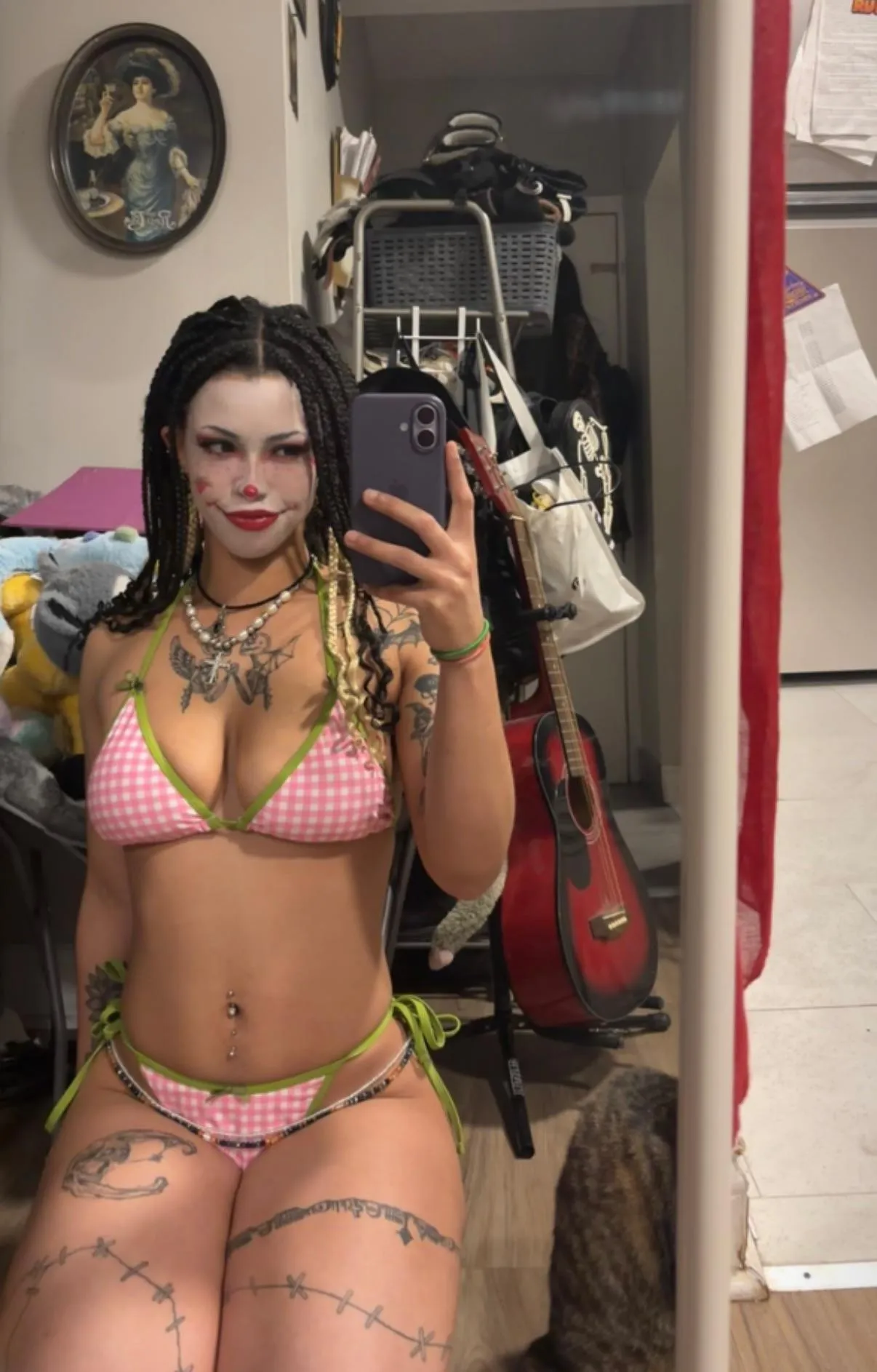 Strawberry clown reporting for duty, wanna taste? 🍓🤡