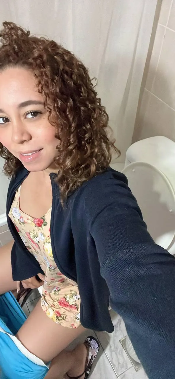 This is how my morning starts on the toilet