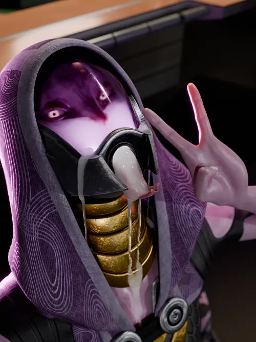 Turning Tali's emergency induction port into an emergency drainage port. [@OffModelStudio]