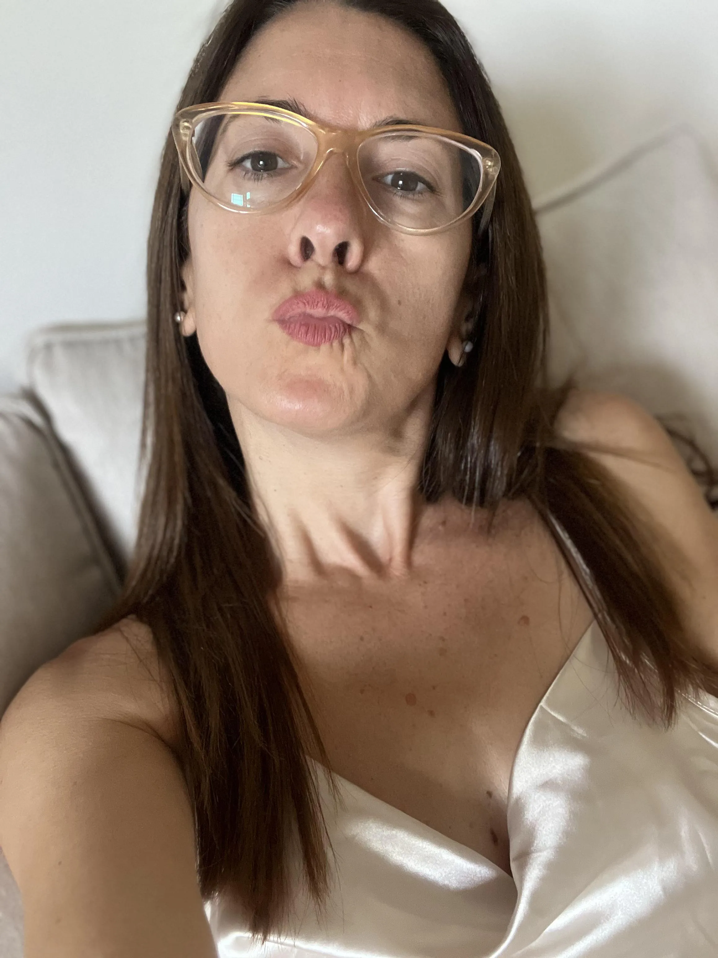 A kiss with my favorite color