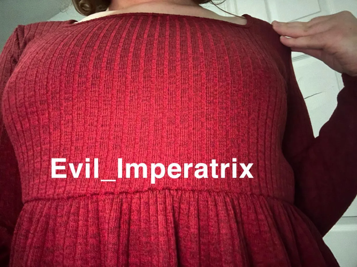 As close as you’ll get to seeing my titties.. but they’ll look good in stuff you paid for