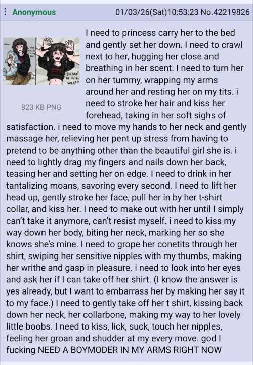 > I fucking NEED A BOYMODER IN MY ARMS RIGHT NOW