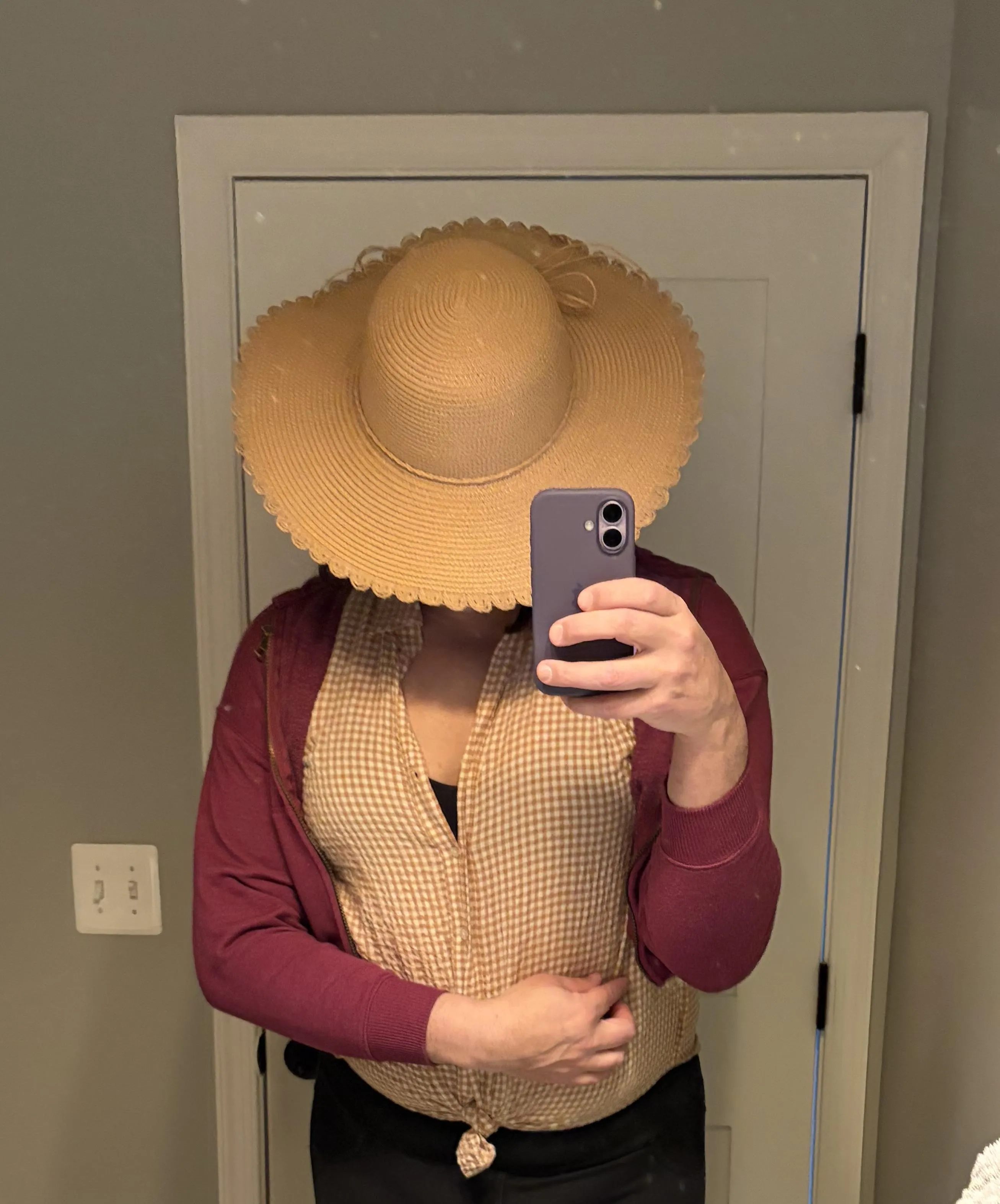 HuCow Gurl Outfit outside the barn