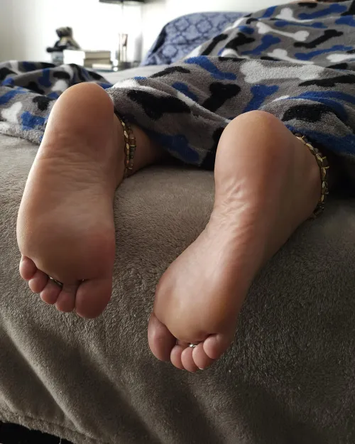 I hope the monster under my bed licks soles