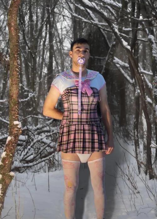 Best time of the year. layered up, this was underneath.