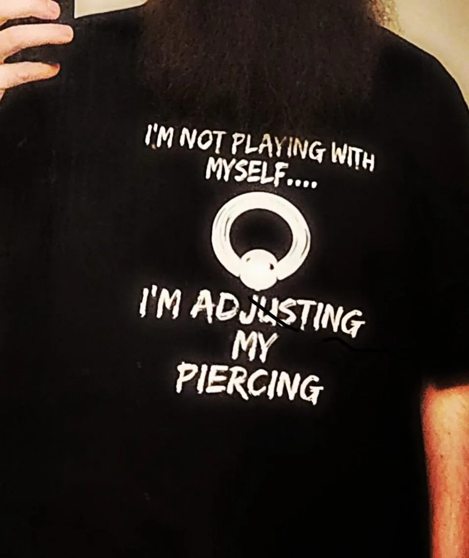 I am not playing with myself ...