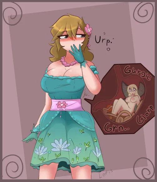 Mint bought a new dress (Lofis)