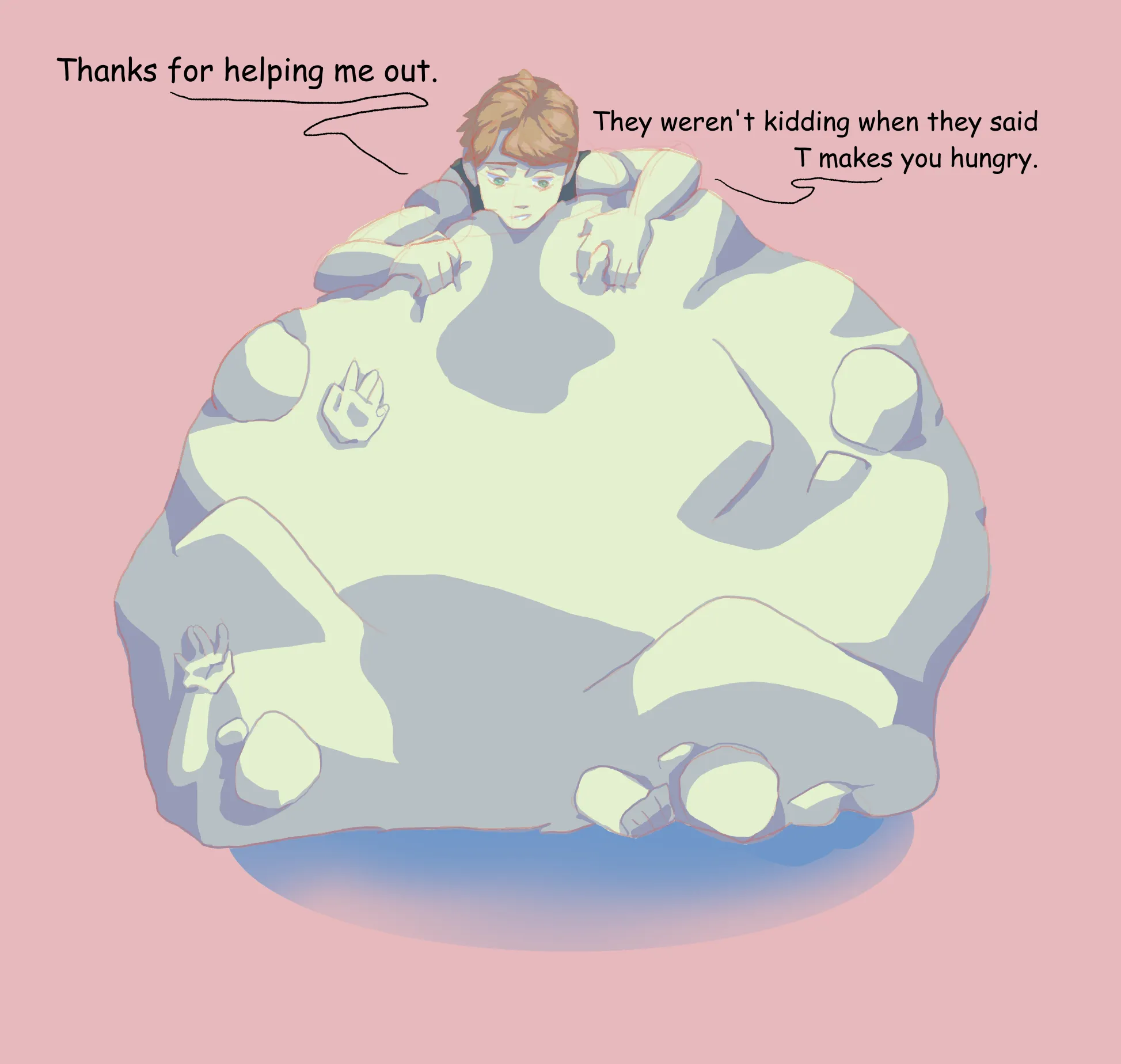 (CW: vore) A trans man's killer appetite (by me)