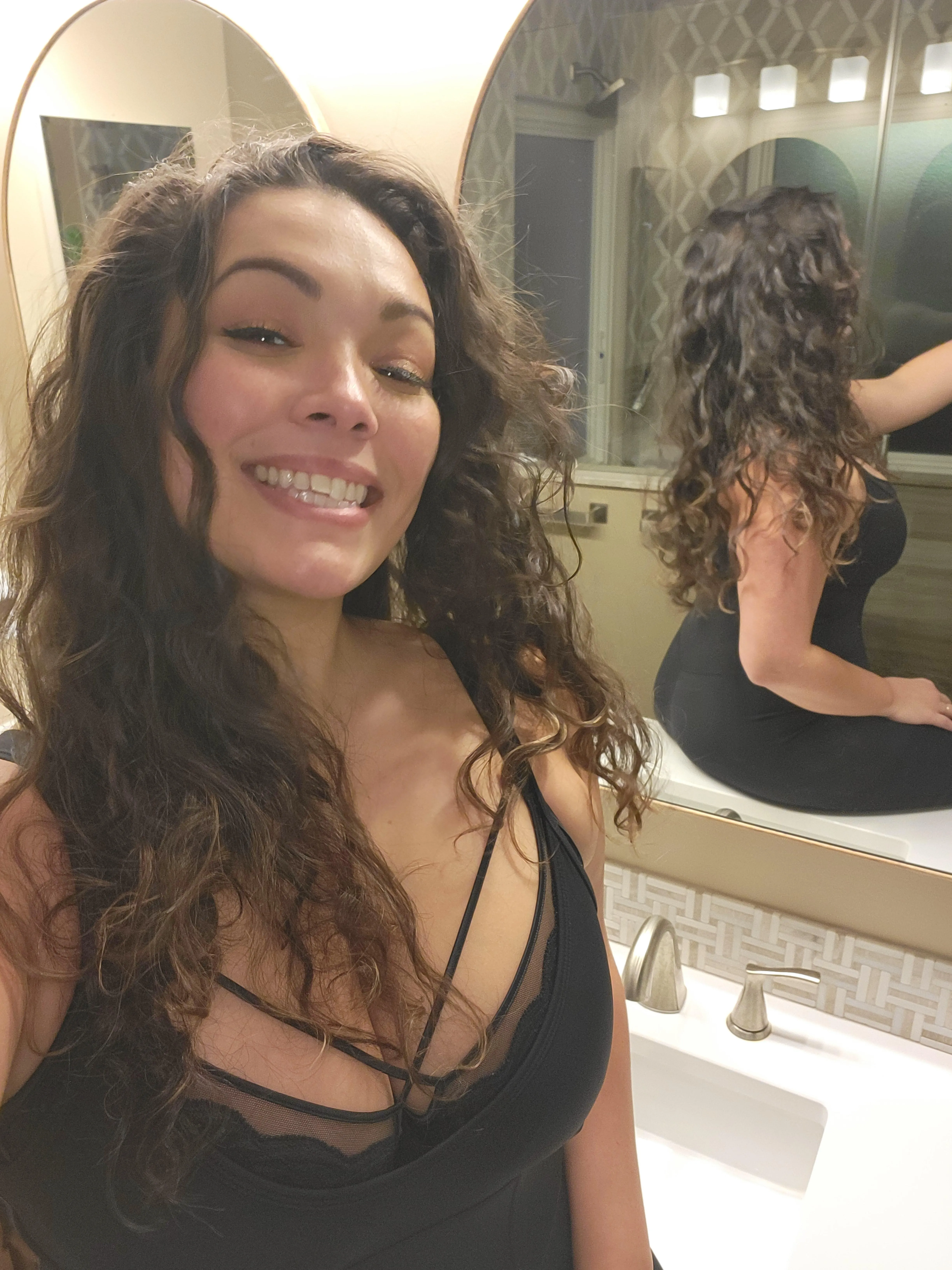 A little black catsuit [F]