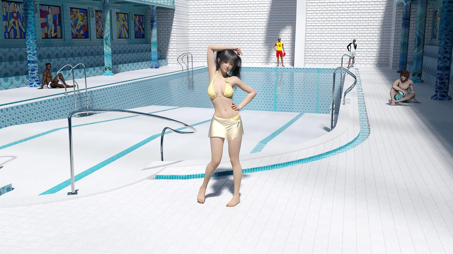 Nana (Modelling Scene 1) - My Friend's Family (Captain Kitty)