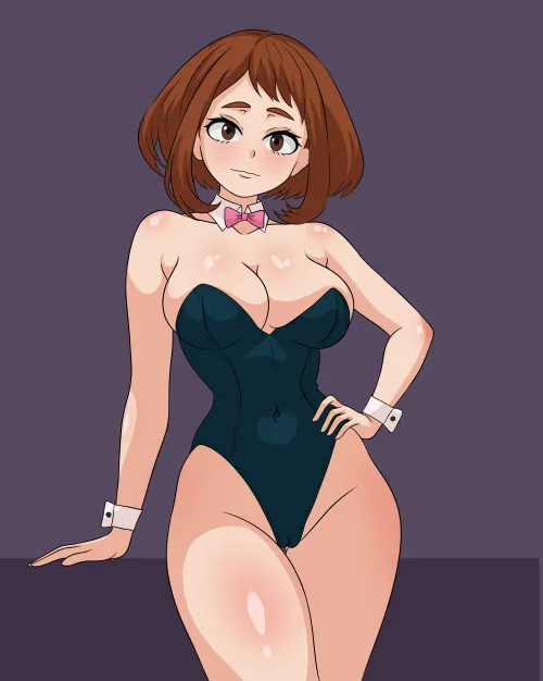 Uraraka Bunny Commission (VenomSnk3)