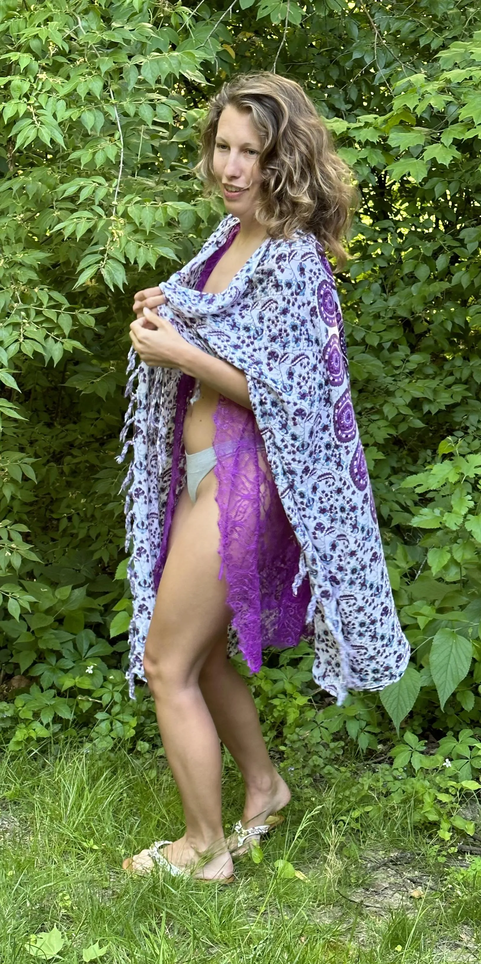 Fairy of the forest waiting for Prince Charming