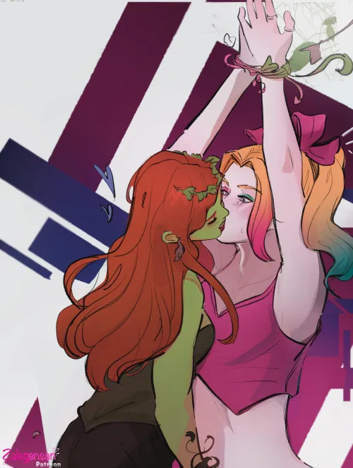 Go on still a kiss (oc)[harlivy]