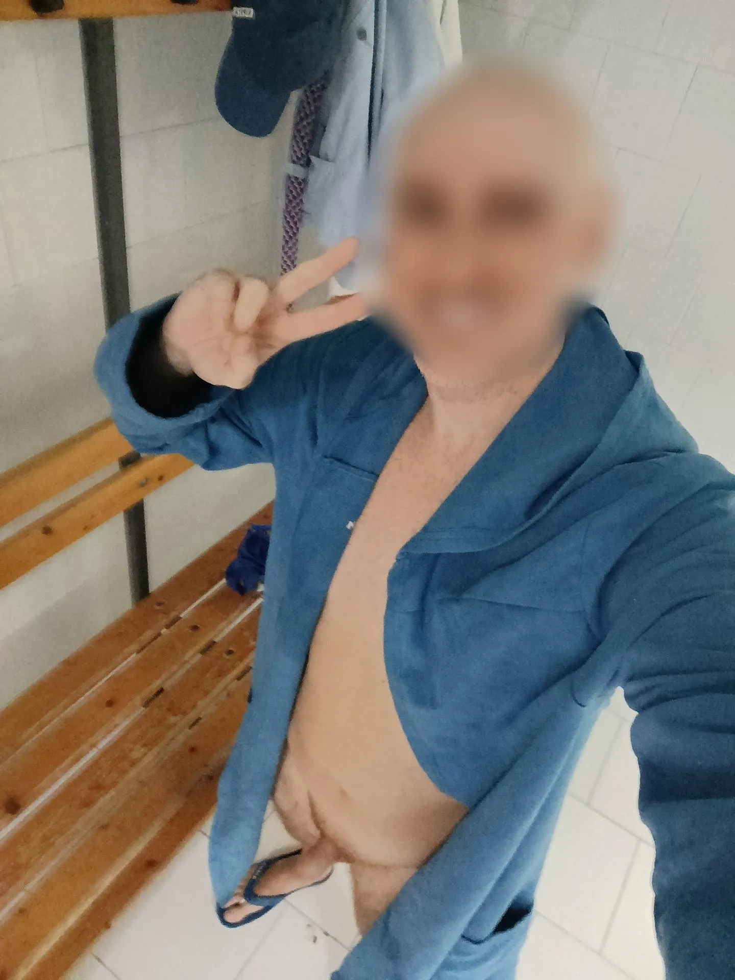 Have you ever taken a photo of yourself in the locker room thinking you were alone, but instead someone was watching you?