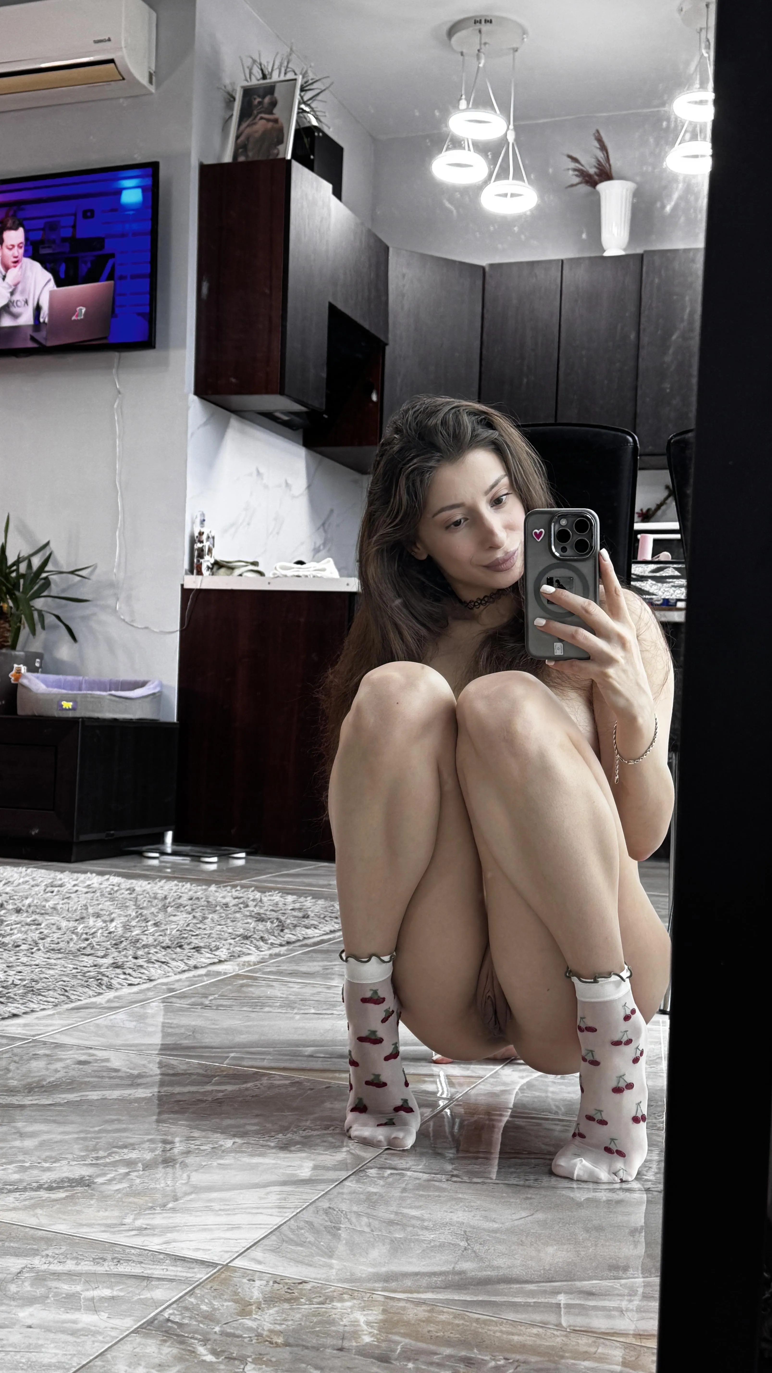 It feels very nice to be like this in lonely house