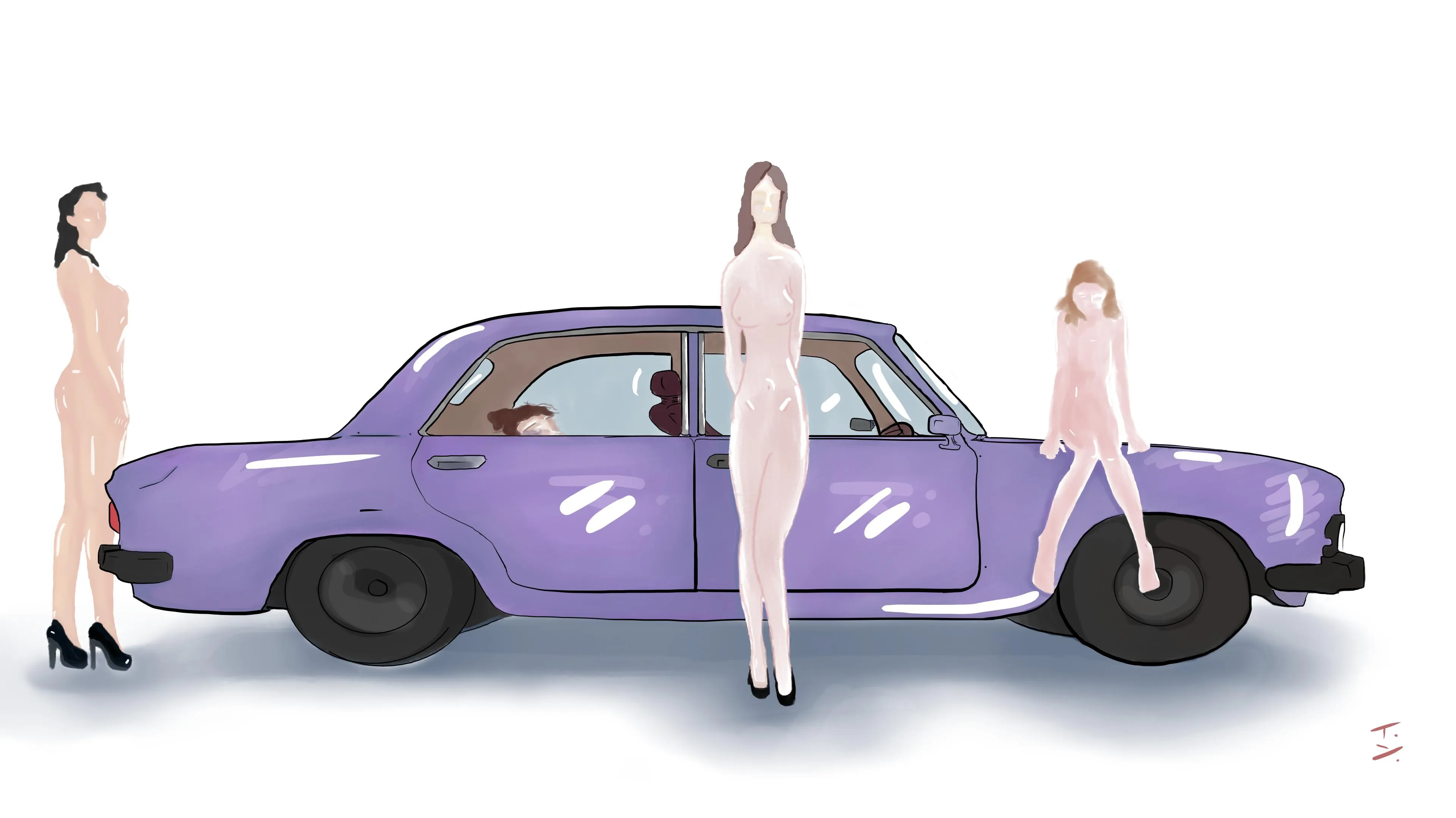 ´´Ladies´´ by me...send me any kind of porn i will draw that in my style...ANY KIND