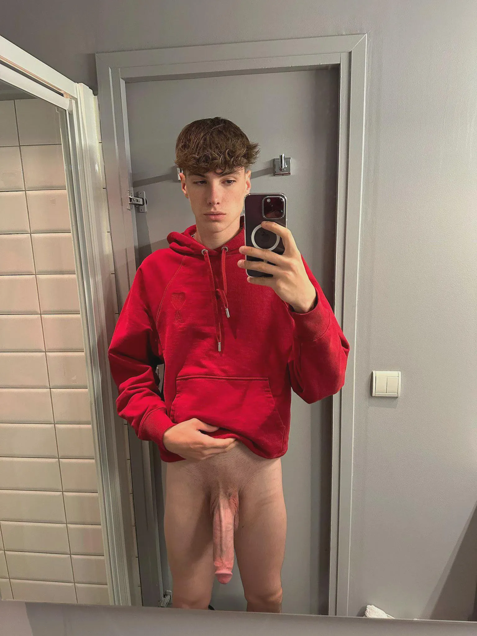 Move in with a nudist teen boy?